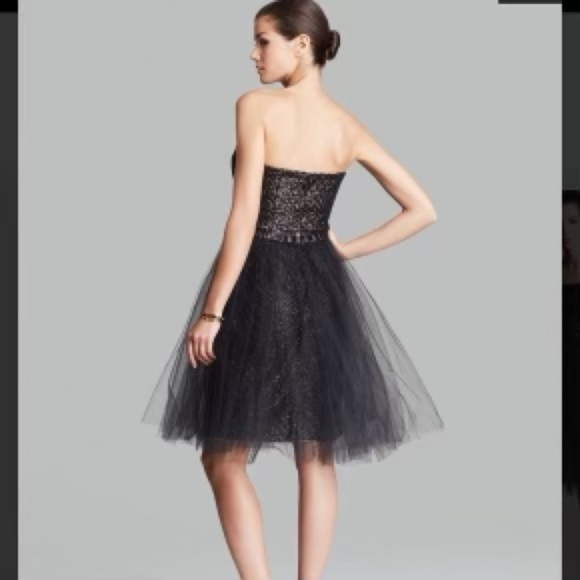 Vera Wang sequence midi dress with tutu skirt - Picture 2 of 3